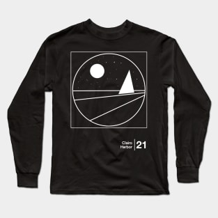 Clairo - Harbor / Minimal Graphic Design Tribute Long Sleeve T-Shirt